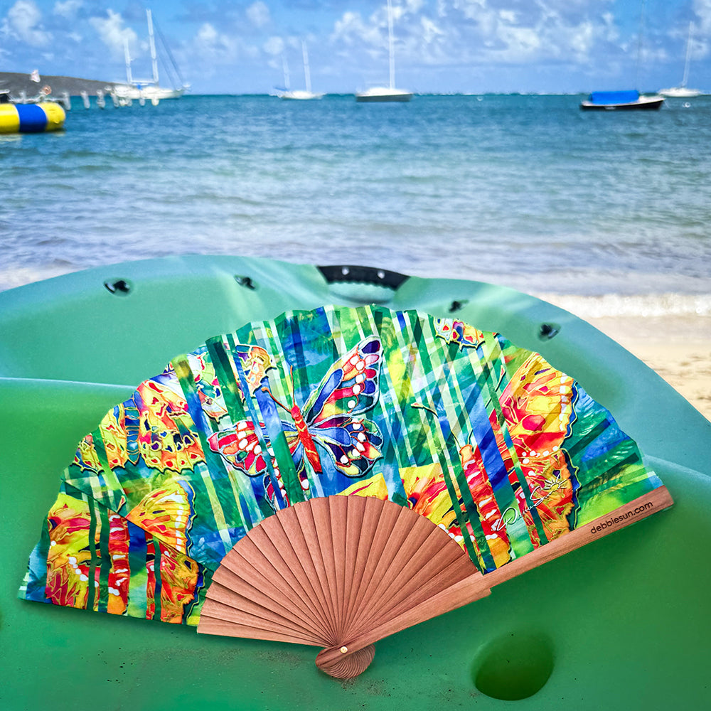 Praire Wing Hand Fan