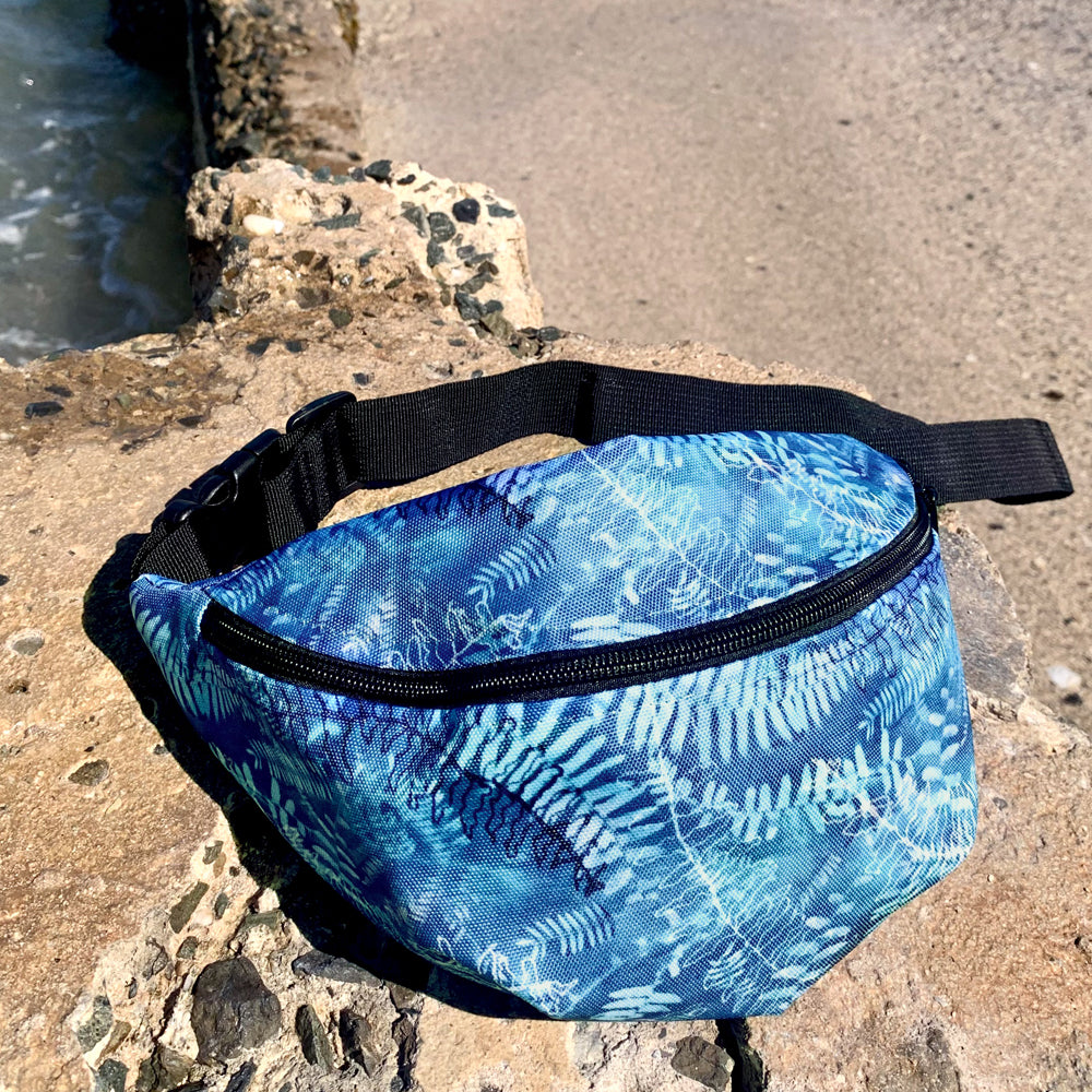 Blue Fern Fanny Pack