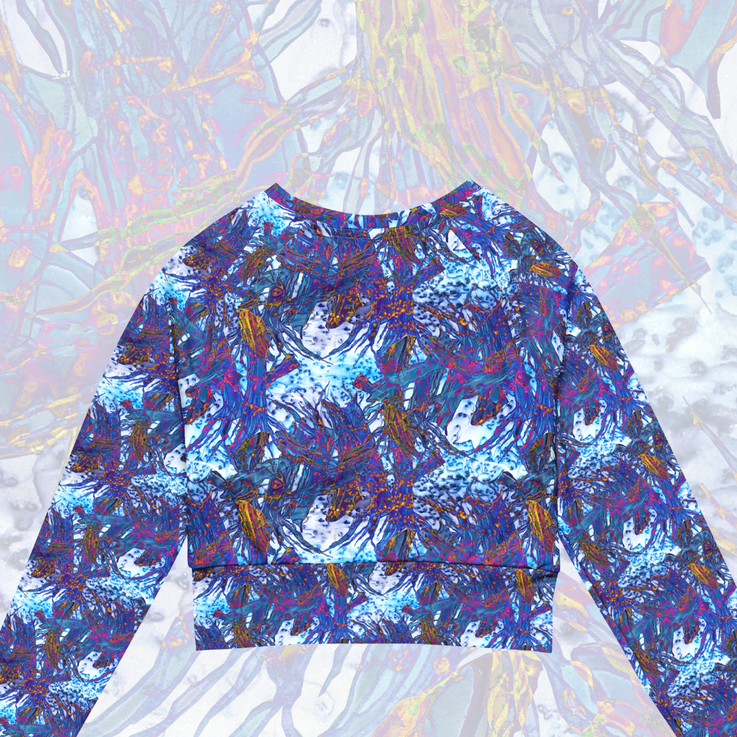 Deep Roots crop top rash guard