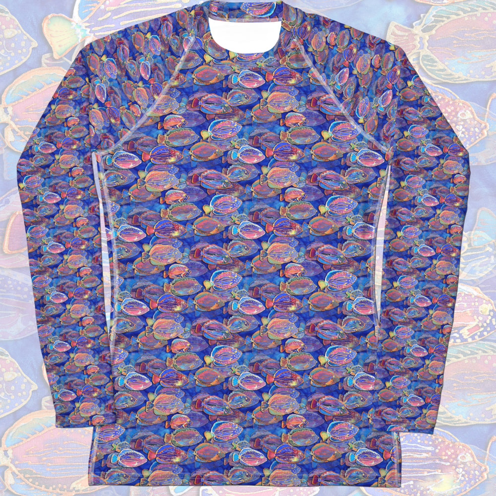 Fish Fiesta Women's Rash Guard