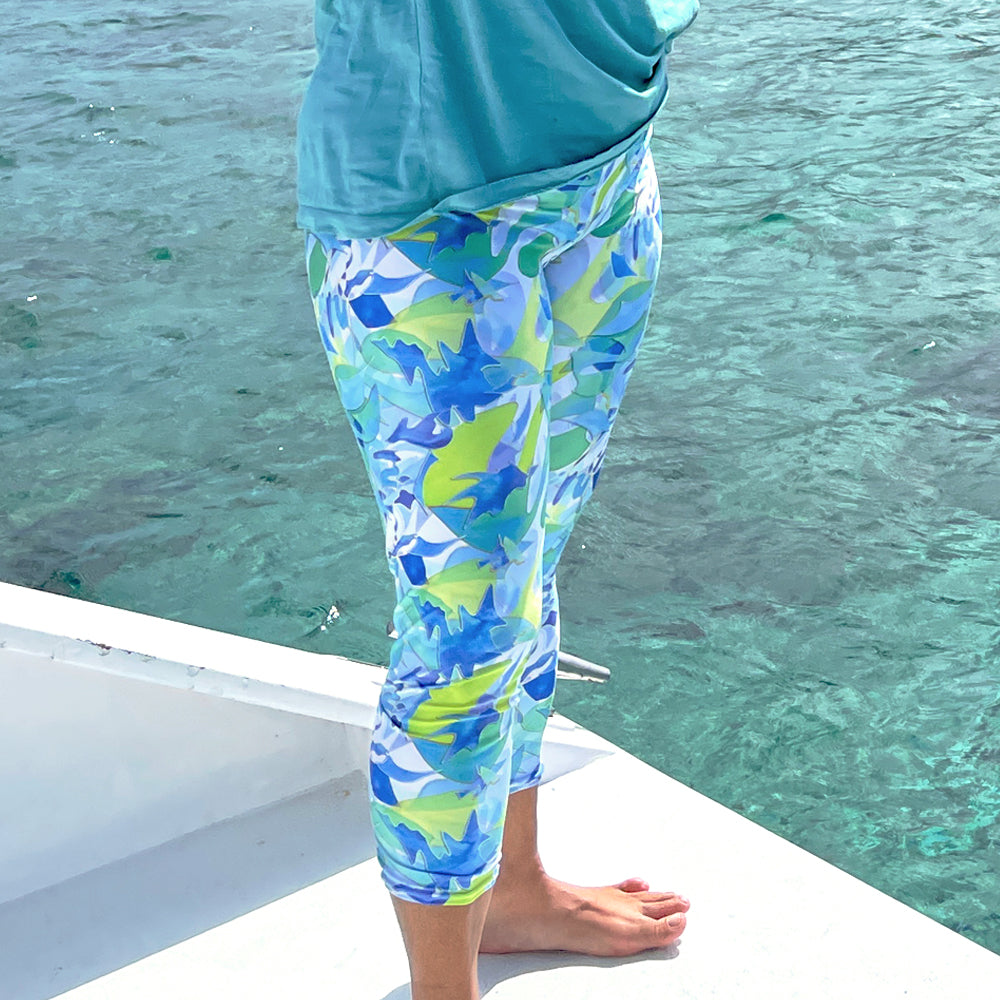 Luxe Mod capri leggings