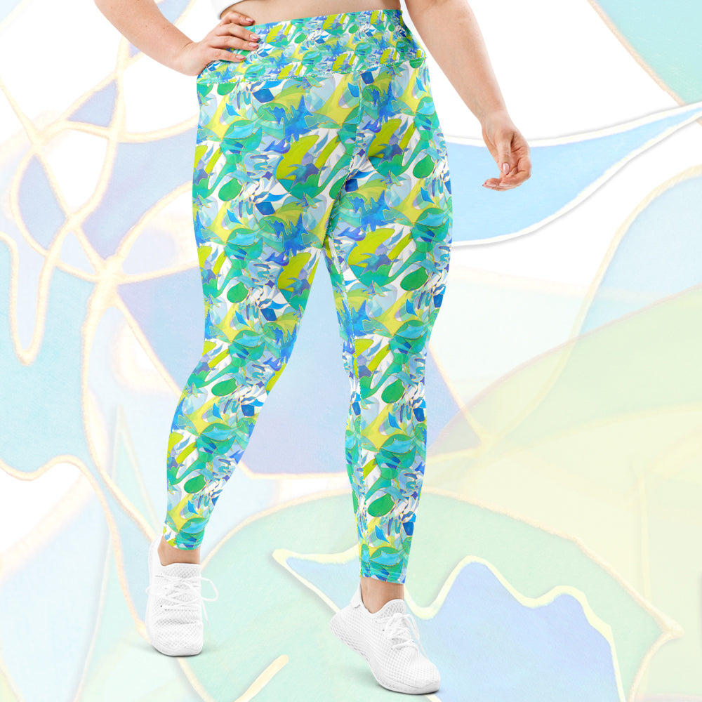 Extra Buttery Soft Capri Leggings with Design, Variety of Prints, One  Size