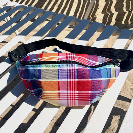 USVI Madras Fanny Pack