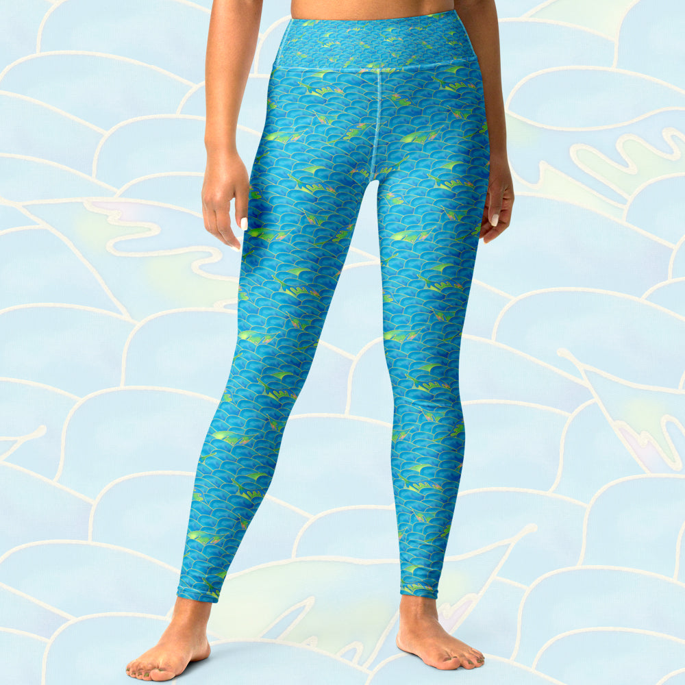 Mermaid full length leggings