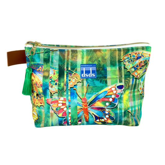 Butterflies T-Bottom Pouch