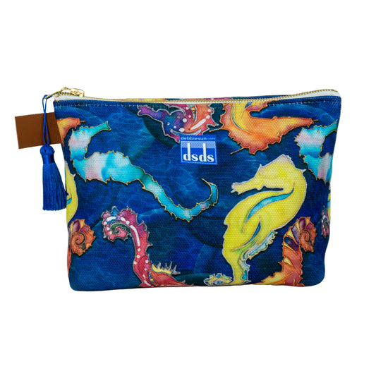 Seahorses T-Bottom Pouch