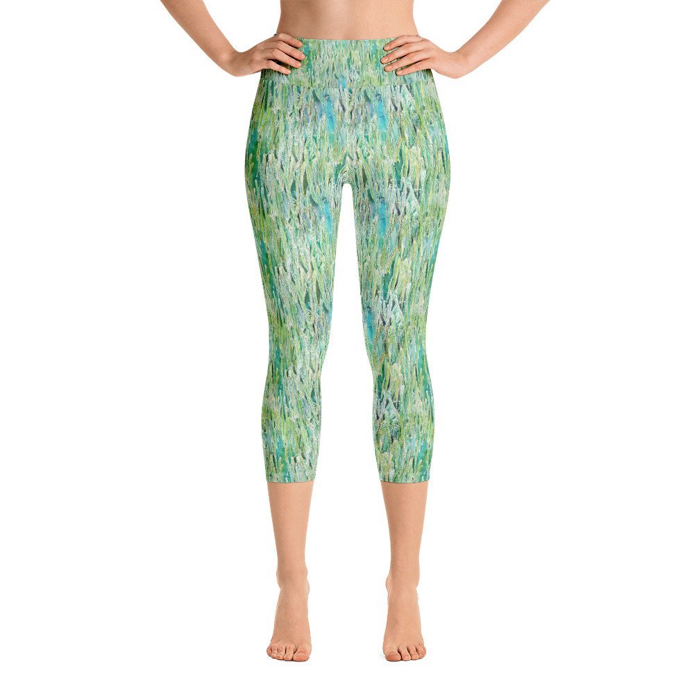 Seaside Cactus capri leggings