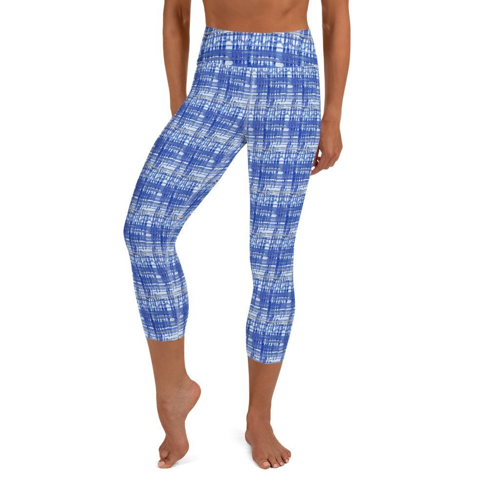 Blue Bamboo capri leggings