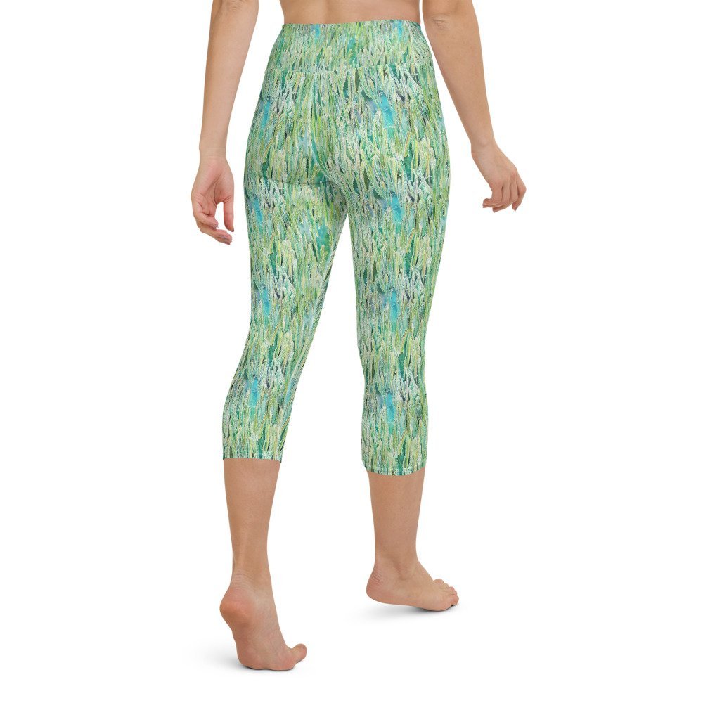 Seaside Cactus capri leggings