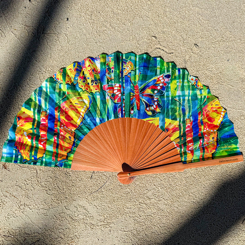 Praire Wing Hand Fan