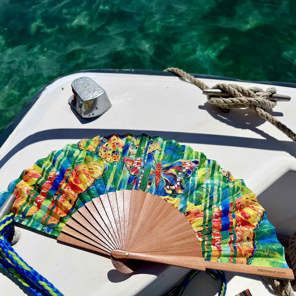 Praire Wing Hand Fan