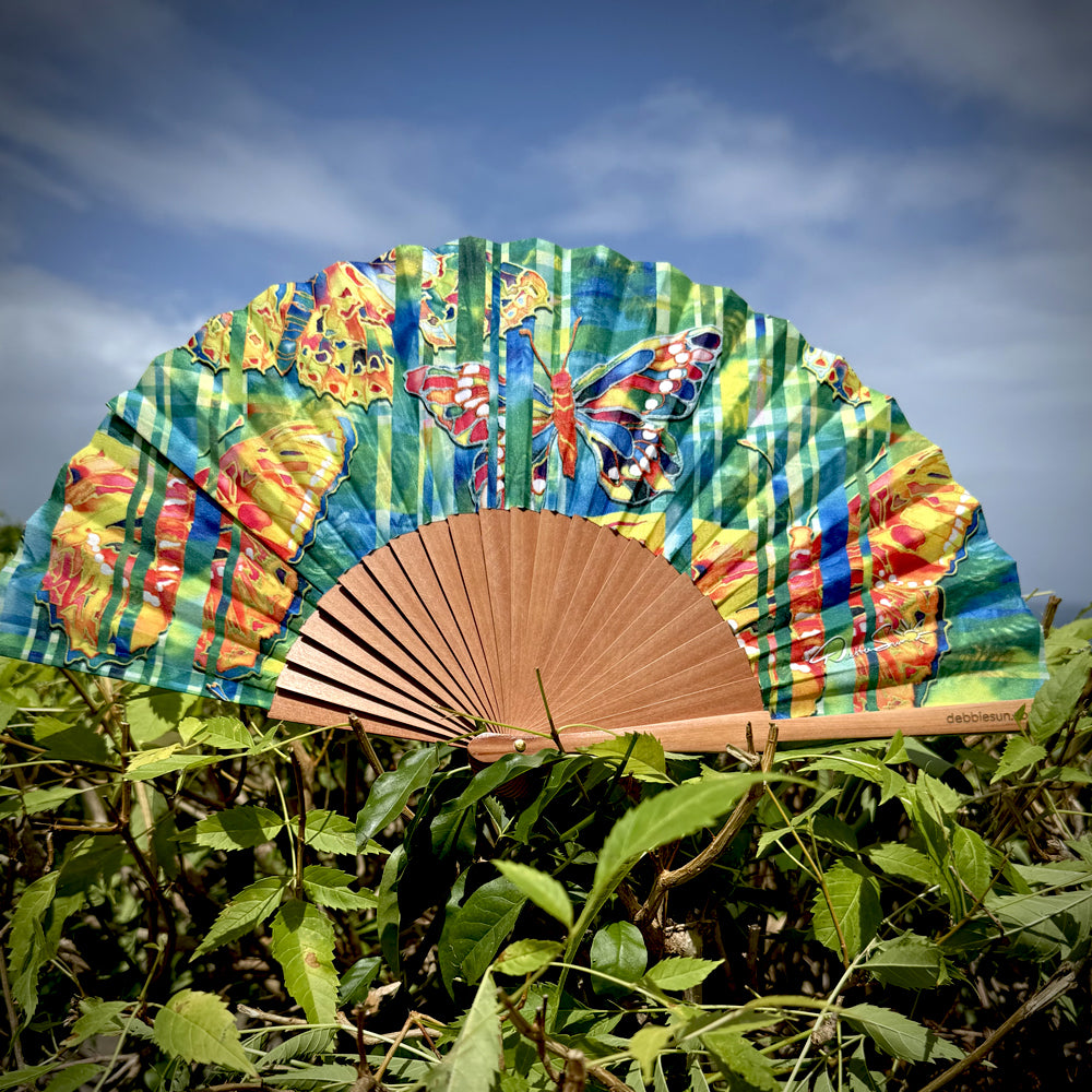 Praire Wing Hand Fan