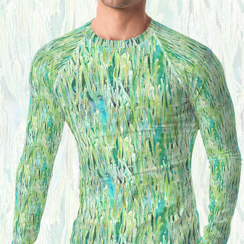 Cactus Men's Rash Guard – Debbie Sun Design Studio