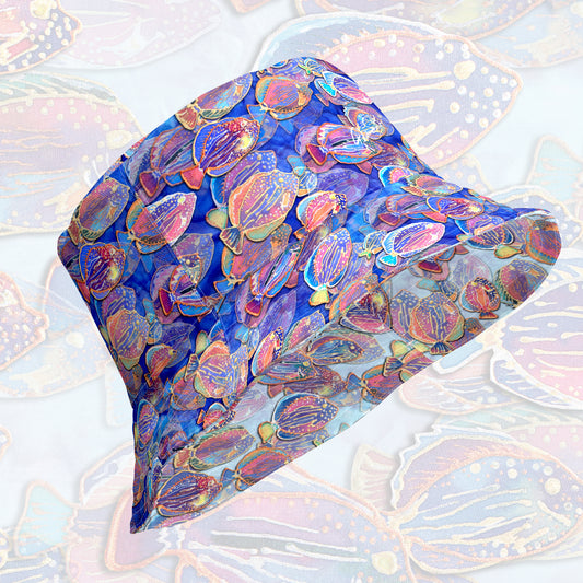 Fish Fiesta reversible bucket hat