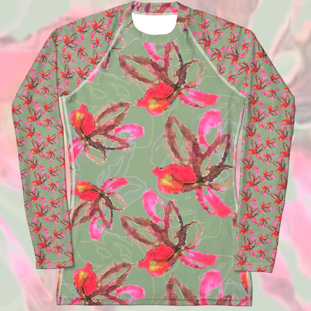 Garden Whimsy Women's Rash Guard