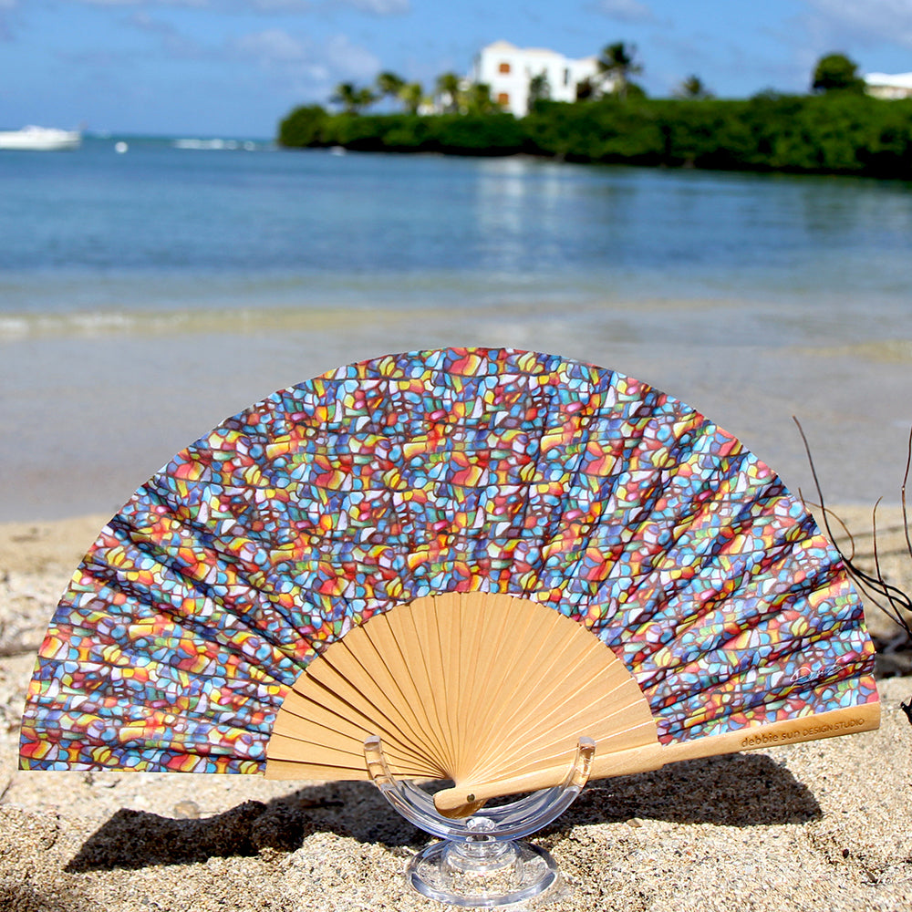 Sea Fan Hand Fan