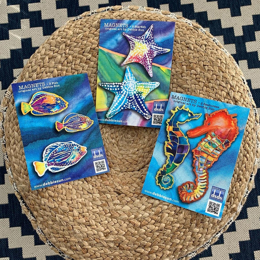 Combo pack of Magnets of the Sea